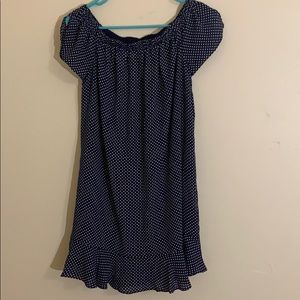 flowy mini dress